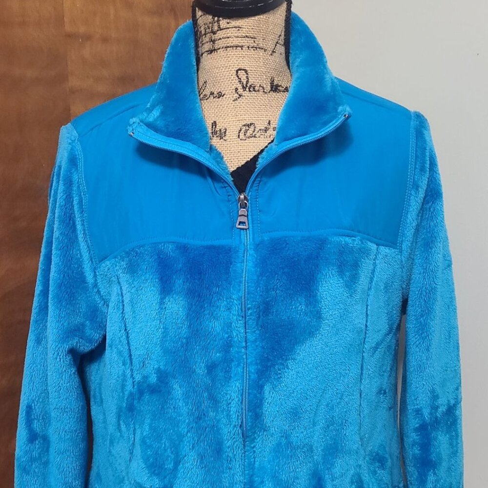 Exertex Teal Fleece Jacket, 1X